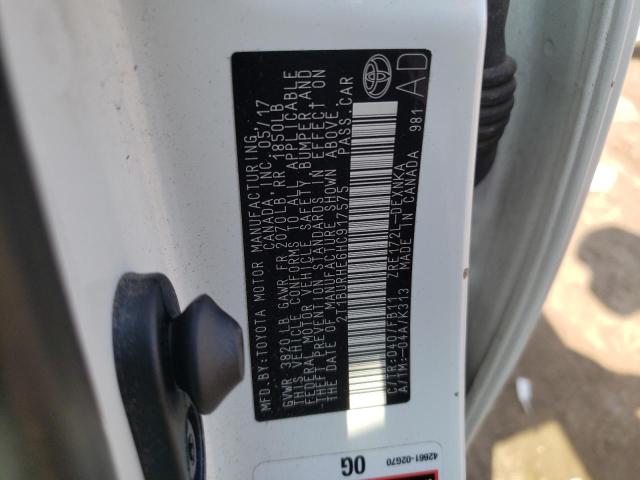 2017 TOYOTA COROLLA L - 2T1BURHE6HC917575