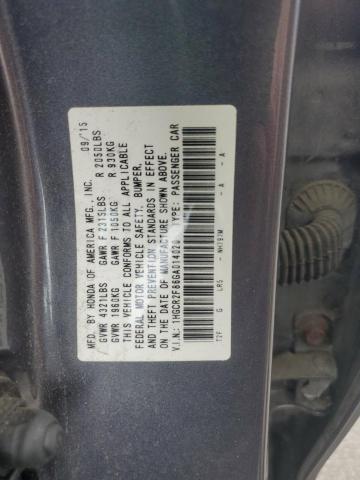 2016 HONDA ACCORD EXL - 1HGCR2F86GA014020