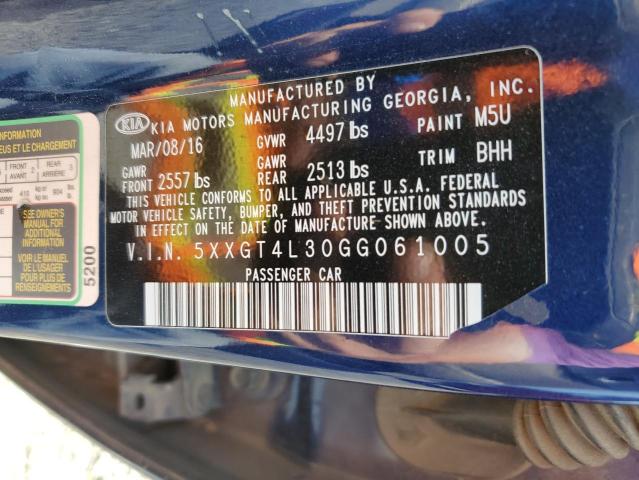 2016 KIA OPTIMA LX - 5XXGT4L30GG061005