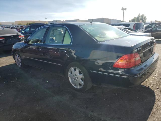 LEXUS LS 430 2002 blue sedan 4d gas JTHBN30F620068160 photo #3