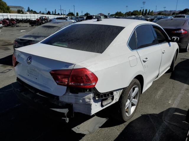 VOLKSWAGEN PASSAT SE 2013 white  gas 1VWBP7A39DC004927 photo #4