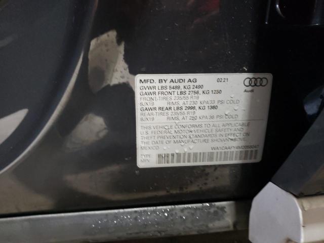 2021 AUDI Q5 PRESTIG WA1CAAFY4M2058047