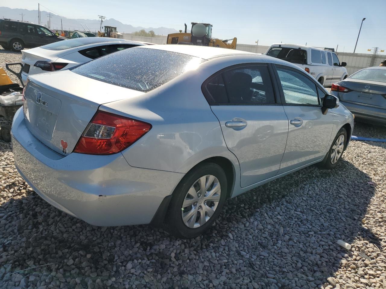 Lot #2858136168 2012 HONDA CIVIC LX