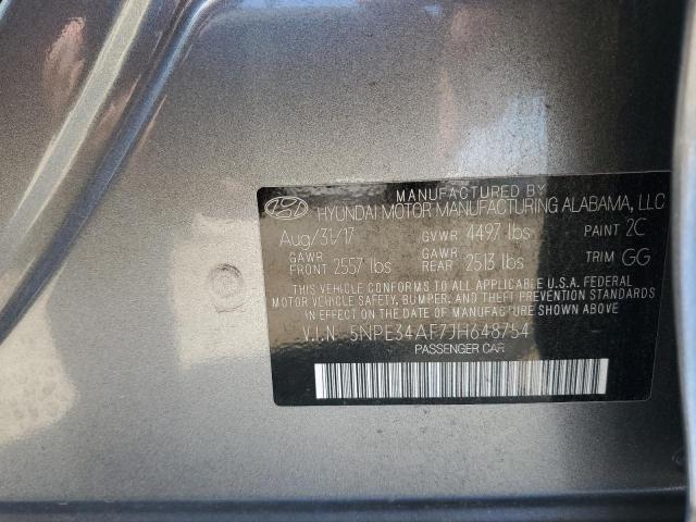 2018 HYUNDAI SONATA SPO - 5NPE34AF7JH648754