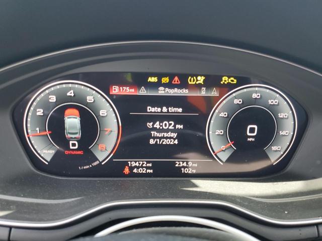 2022 AUDI A5 PRESTIG WAUEACF50NA037362