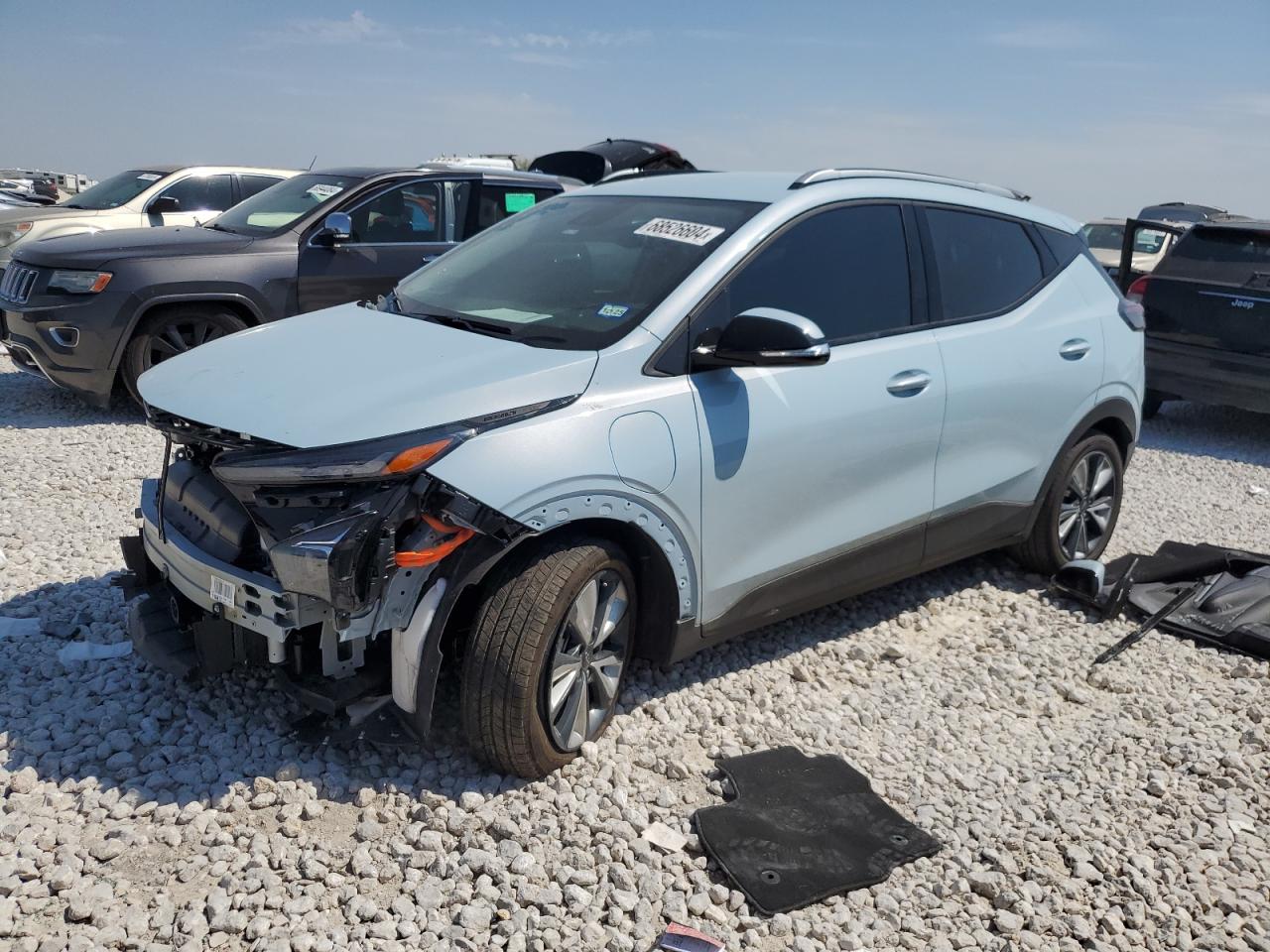 CHEVROLET BOLT EUV L 2023 blue  electric 1G1FY6S02P4180757 photo #1