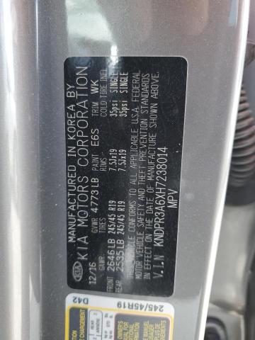 2017 KIA SPORTAGE S - KNDPR3A6XH7238014