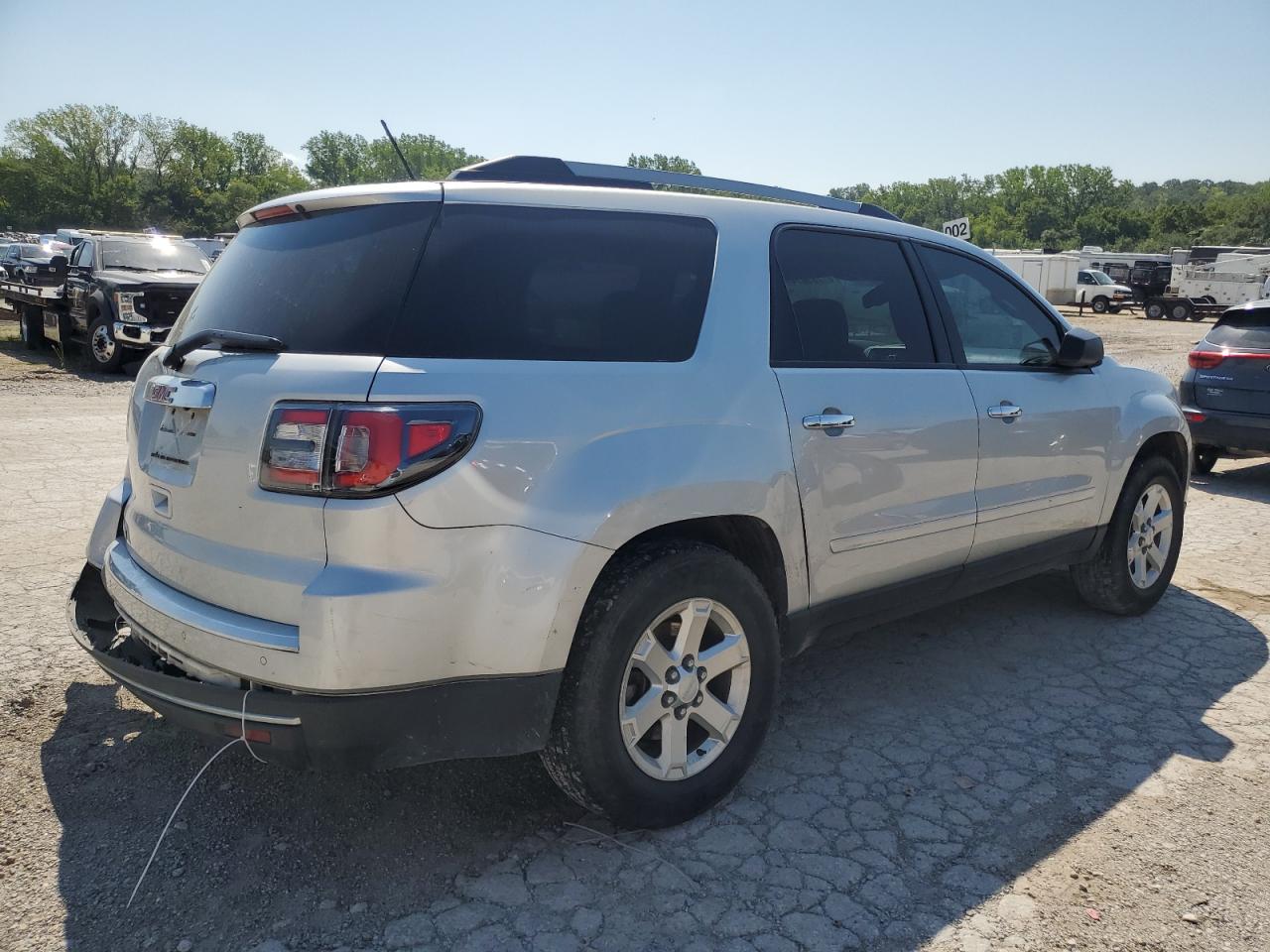 Lot #2886530736 2015 GMC ACADIA SLE