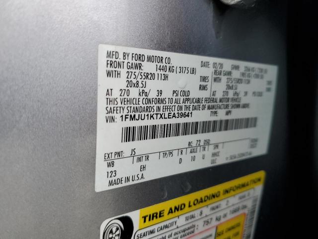 2020 FORD EXPEDITION - 1FMJU1KTXLEA39641