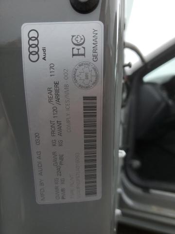 2020 AUDI A5 PROGRES WAUFNCF57LA016093
