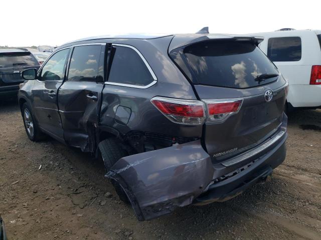 VIN 5TDDKRFH2FS125648 2015 Toyota Highlander, Limited no.2