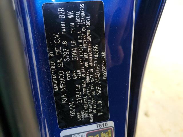2024 KIA FORTE LX - 3KPF24AD7RE774666