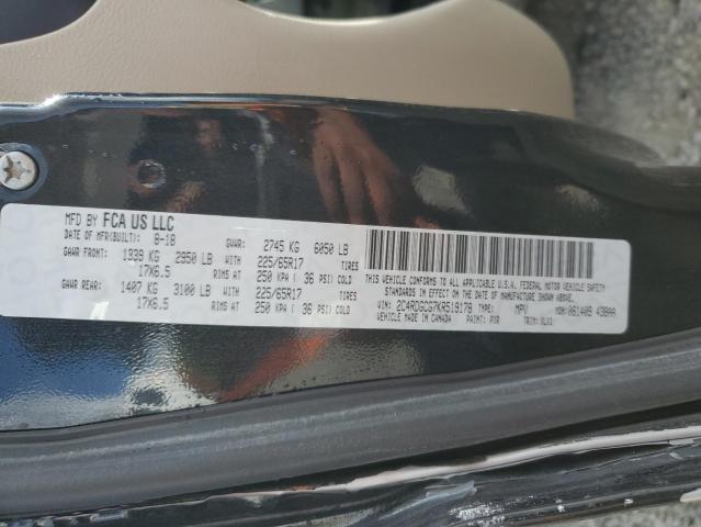 2019 DODGE GRAND CARA - 2C4RDGCG7KR519178