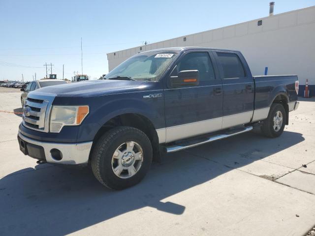 FORD F150 SUPER 2010 blue  flexible fuel 1FTFW1EV9AFB36113 photo #1