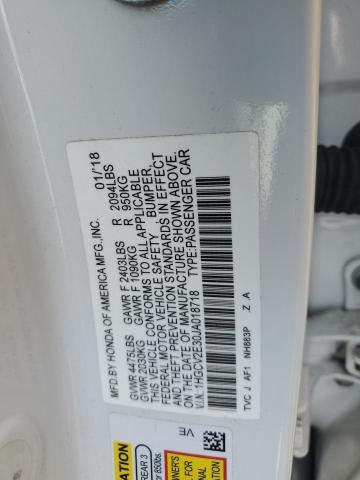 2018 HONDA ACCORD SPO - 1HGCV2E30JA018718