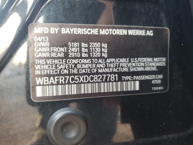 VIN WBAFR7C5XDC827781 2013 BMW 5 Series, 535 I no.12