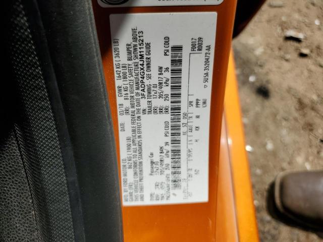 2018 FORD FIESTA ST - 3FADP4GX4JM115213
