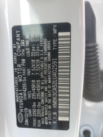 2020 HYUNDAI KONA LIMIT - KM8K3CA52LU402591