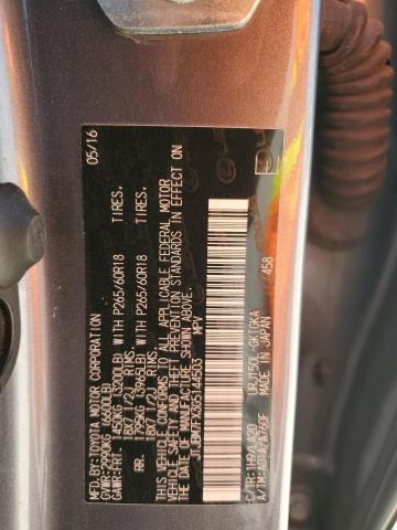 2016 LEXUS GX 460 - JTJBM7FX3G5144503