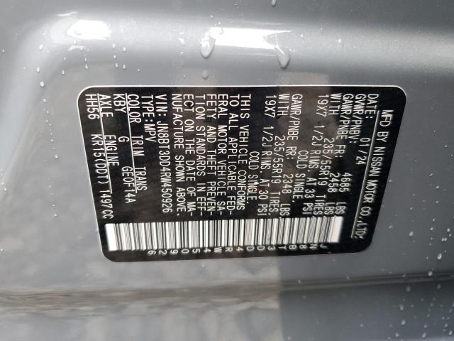 2024 NISSAN ROGUE PLAT - JN8BT3DD4RW450926