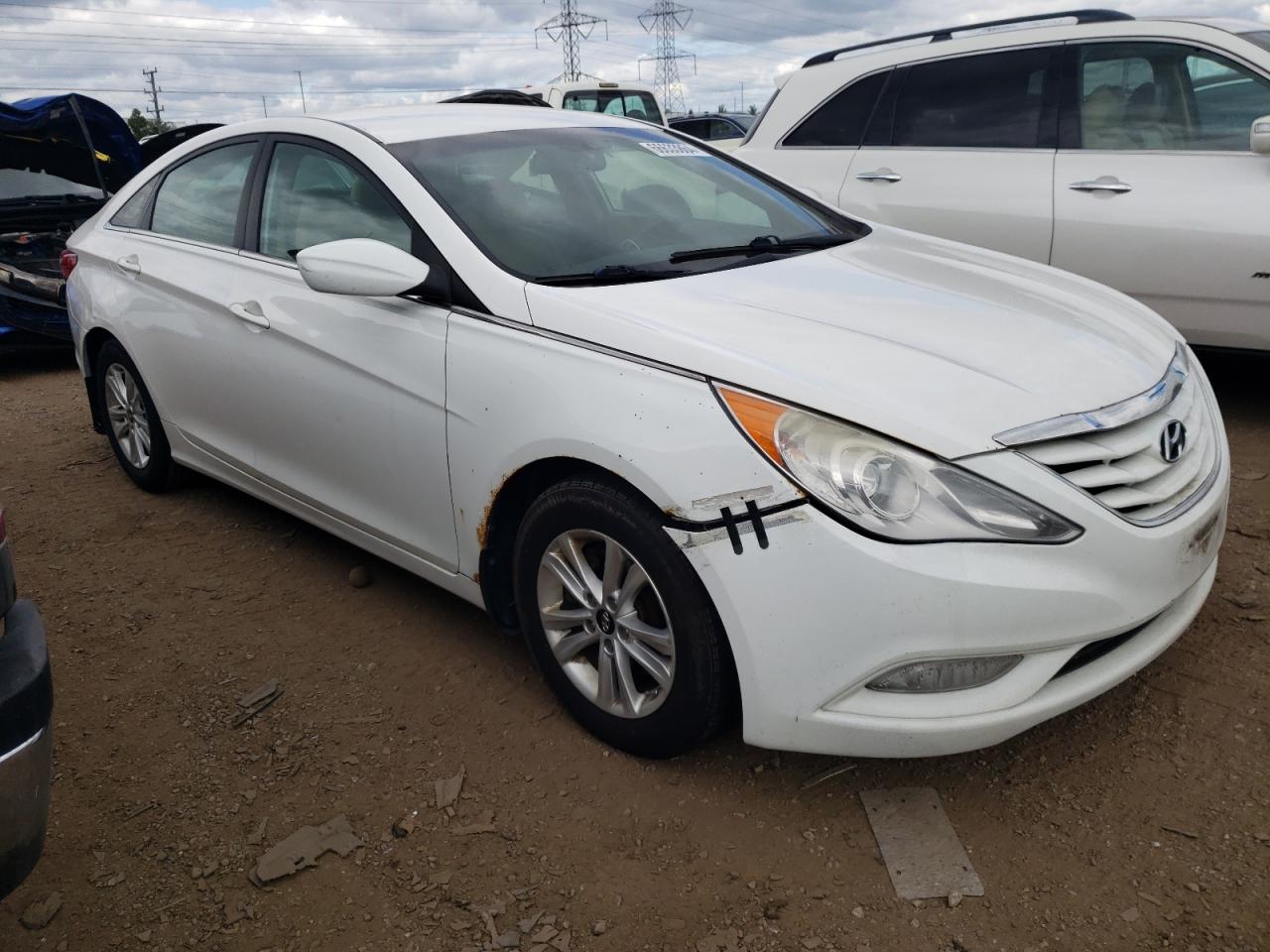 Lot #2964332261 2013 HYUNDAI SONATA GLS