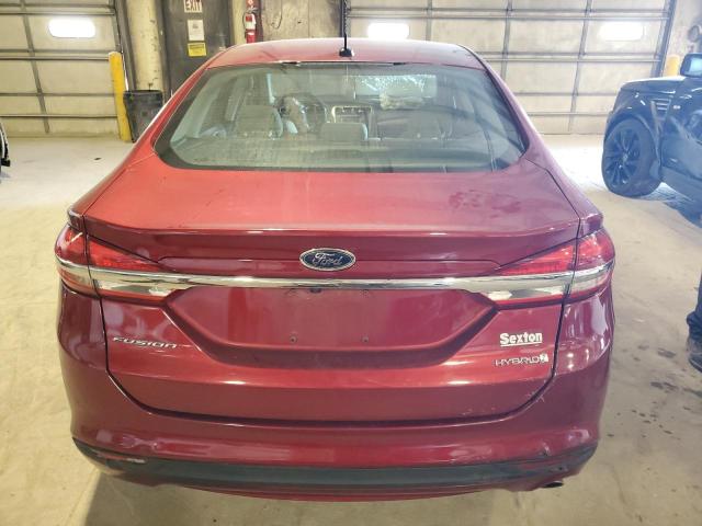 VIN 3FA6P0UU4JR223443 2018 Ford Fusion, S Hybrid no.6