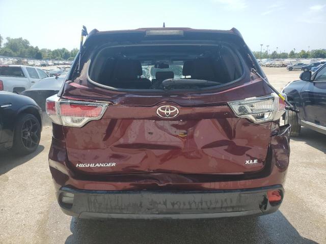 VIN 5TDKKRFHXES034861 2014 Toyota Highlander, Xle no.6