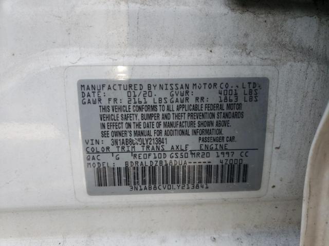 2020 NISSAN SENTRA SV - 3N1AB8CV0LY213841