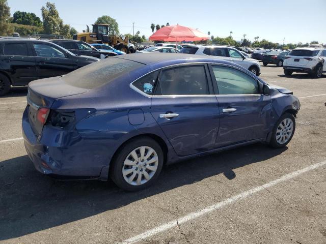 NISSAN SENTRA S 2016 blue sedan 4d gas 3N1AB7AP3GY247969 photo #4