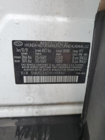 2020 HYUNDAI SANTA FE S - 5NMS23AD9LH138467