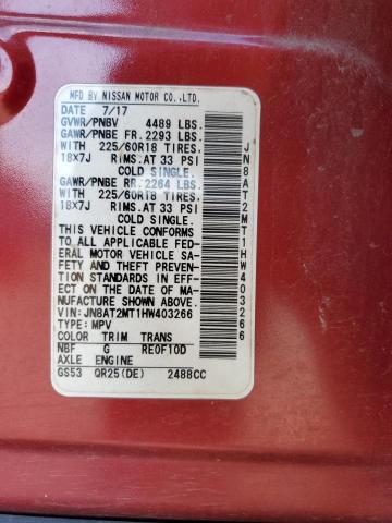 2017 NISSAN ROGUE S - JN8AT2MT1HW403266