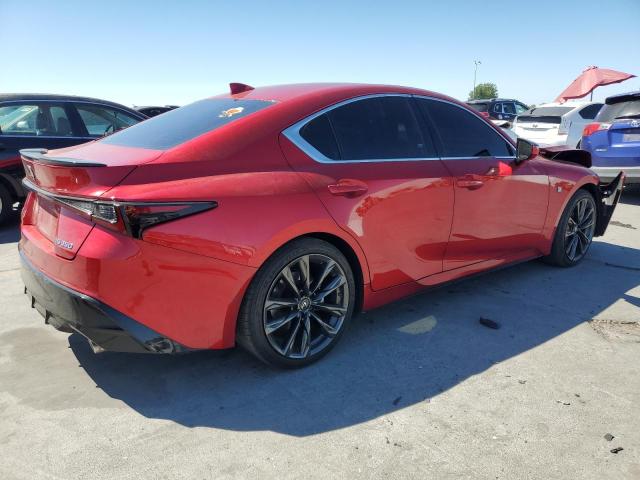 LEXUS IS 350 F S 2021 red  gas JTHGZ1B22M5045442 photo #4