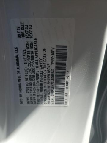 2020 HONDA ODYSSEY EX 5FNRL6H72LB009582  69267384