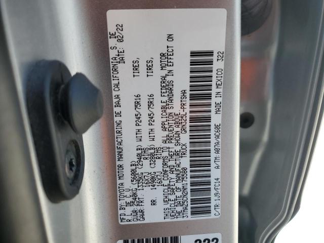2022 TOYOTA TACOMA DOU - 3TMAZ5CN2NM175580