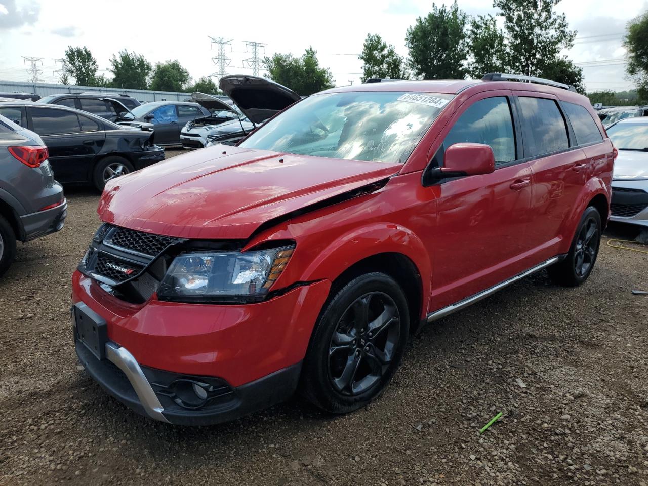 Lot #2998447874 2018 DODGE JOURNEY CR