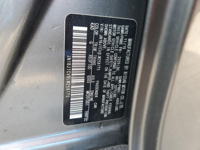 2020 NISSAN ROGUE SPOR - JN1BJ1CV8LW258175