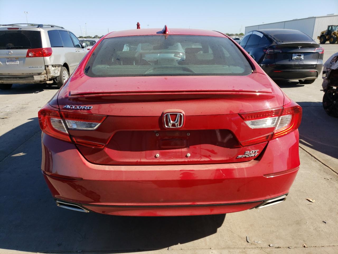 Lot #2974108358 2020 HONDA ACCORD SPO