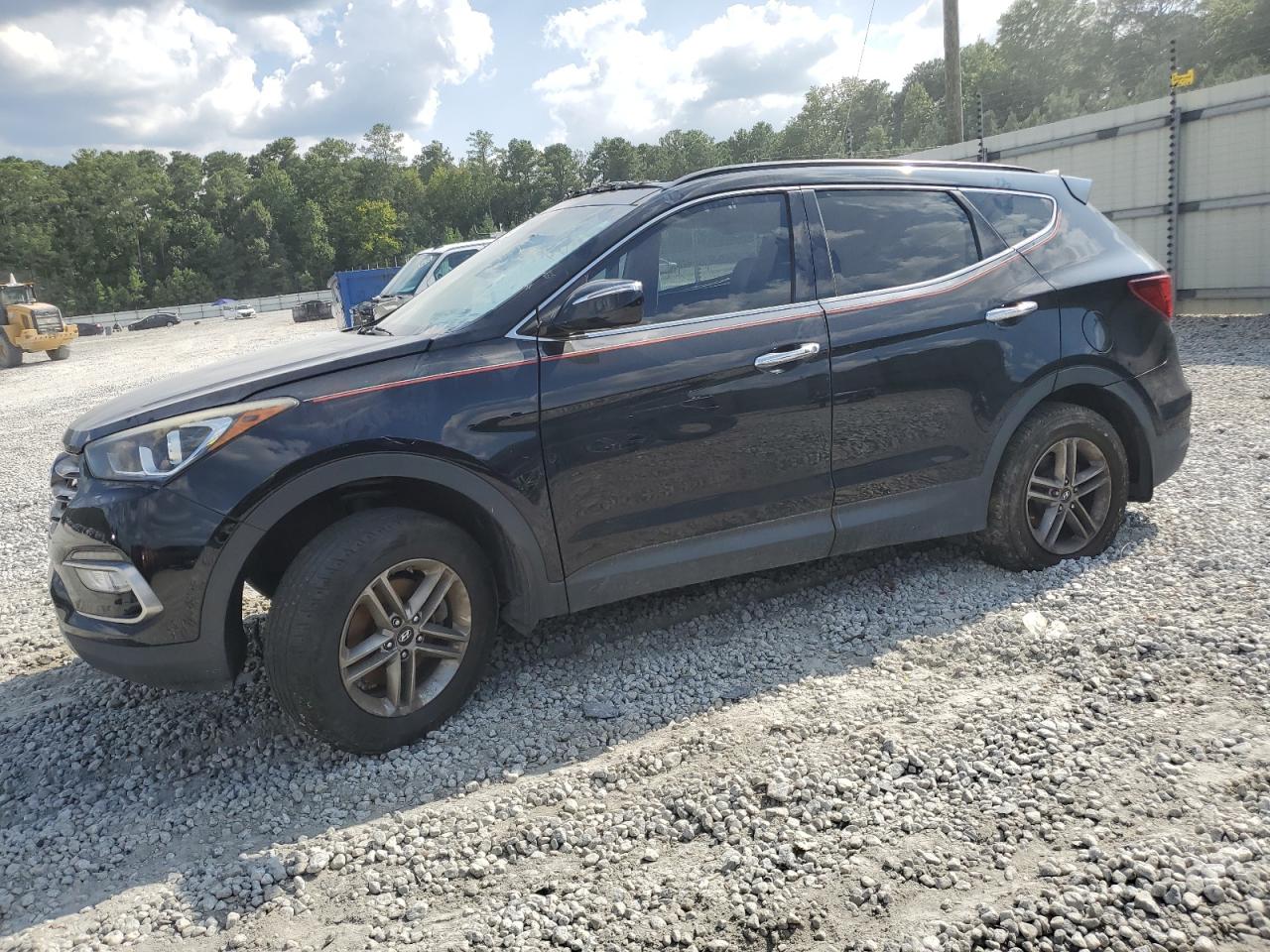 Lot #2788816336 2017 HYUNDAI SANTA FE S