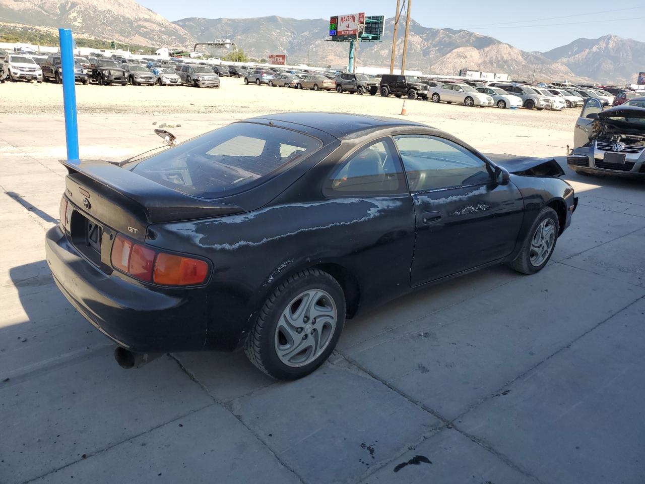 TOYOTA CELICA GT 1994 black  gas JT2ST07N4R0010554 photo #4