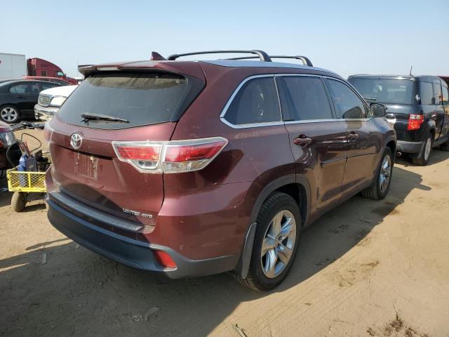 VIN 5TDDKRFH2ES008893 2014 Toyota Highlander, Limited no.3