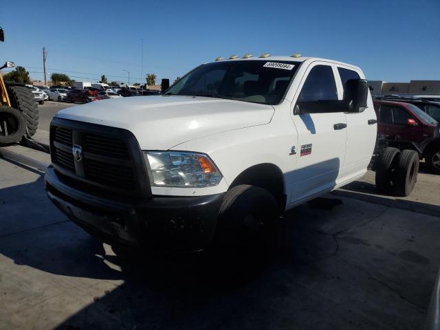 DODGE RAM 3500 S 2012 white crew pic diesel 3C63DRGL3CG153324 photo #1