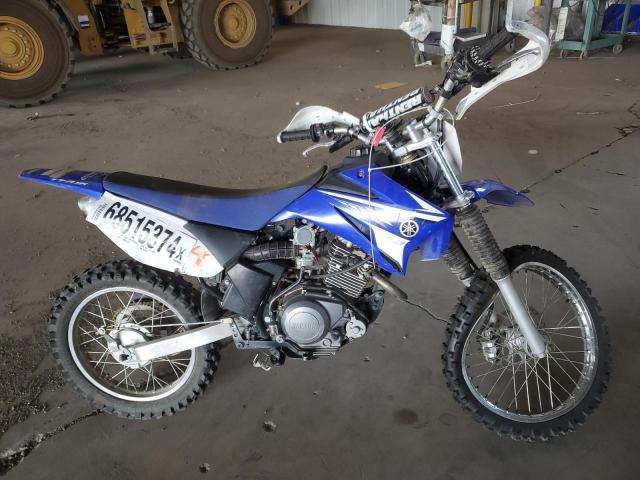 YAMAHA TTR125 LE 2008 blue dirt gas 9C6CE22Y880602548 photo #1