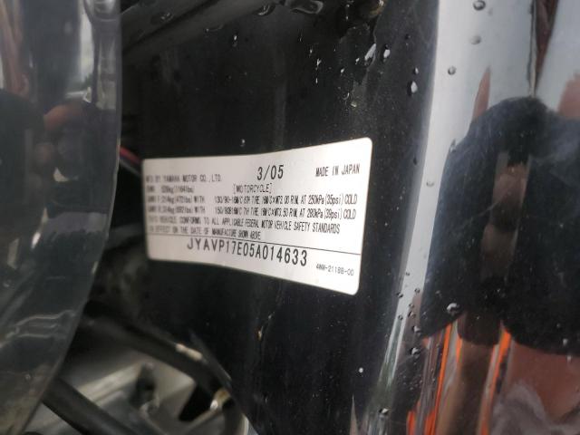 2005 YAMAHA XV1700 A JYAVP17E05A014633