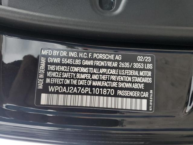 2023 PORSCHE PANAMERA B - WP0AJ2A76PL101870
