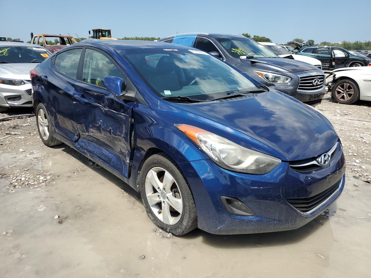 Lot #2789469519 2013 HYUNDAI ELANTRA