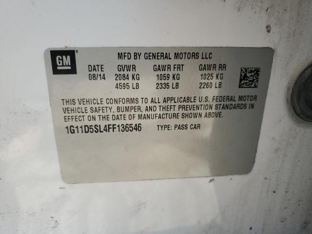 2015 CHEVROLET MALIBU 2LT - 1G11D5SL4FF136546
