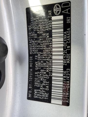 2015 TOYOTA COROLLA L - 2T1BURHE3FC354479