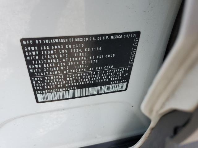2020 VOLKSWAGEN TIGUAN S - 3VV0B7AX6LM032355