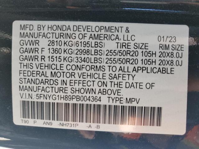 2023 HONDA PILOT ELIT - 5FNYG1H89PB004364