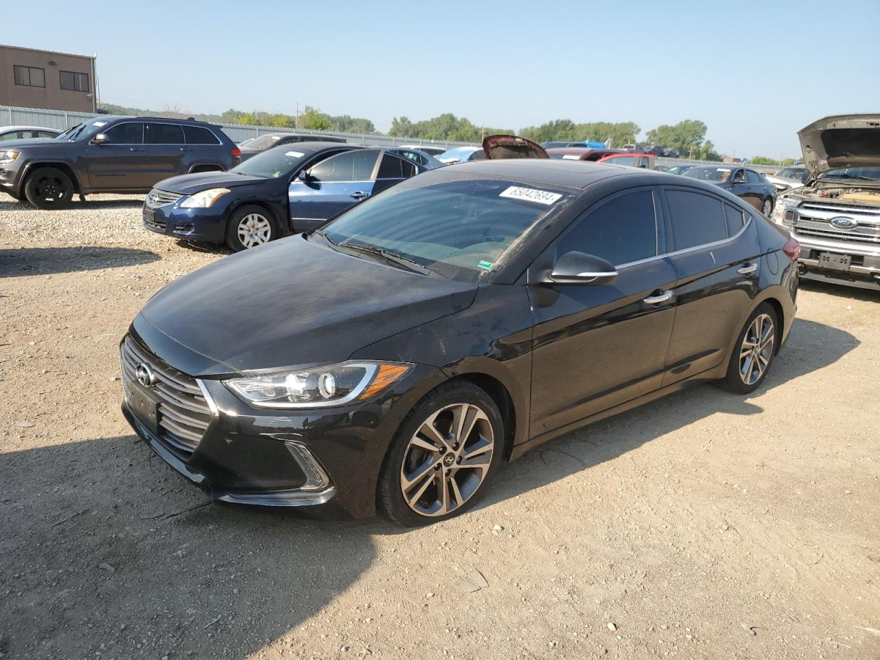 Lot #2807075442 2017 HYUNDAI ELANTRA SE